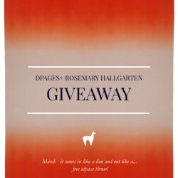 DPAGES GIVEAWAY: Sponsored by Rosemary Hallgarten!