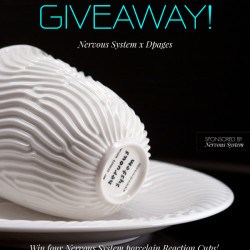 GIVEAWAY: Win 4 Nervous System Porcelain Reaction Cups!