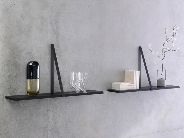 T-Square Black Shelf by Michael Anastassiades for Coedition