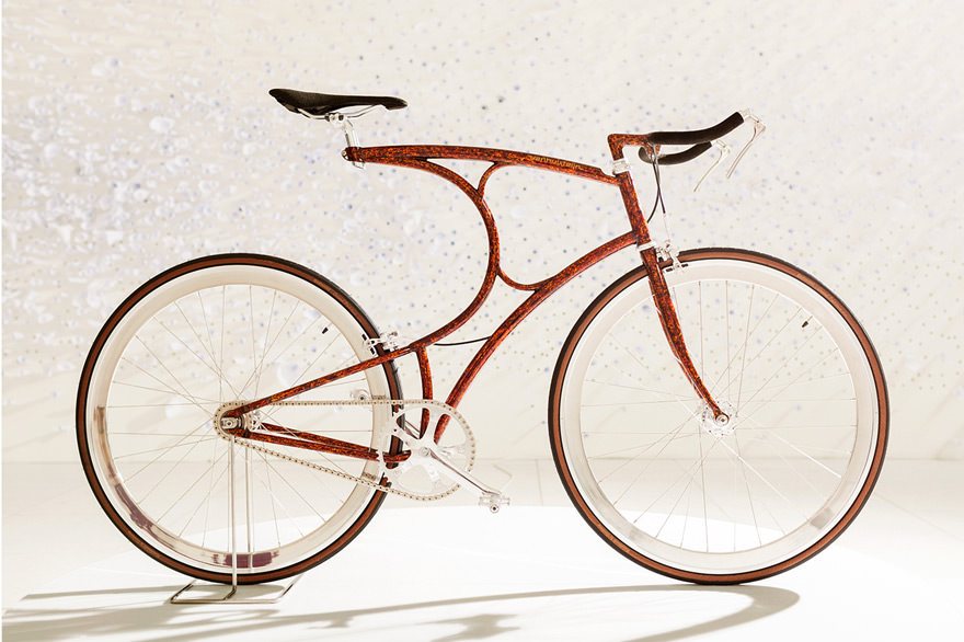 Vanhulsteijn Limited Edition Urushi Bicycle for Sotheby's