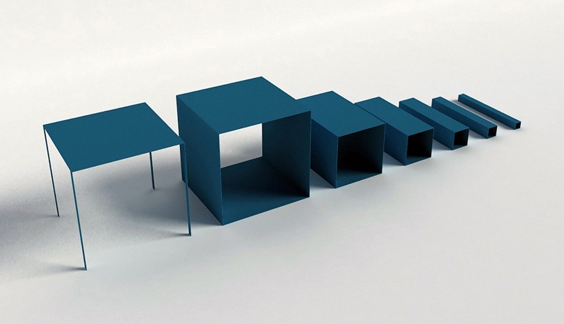 Fibonacci Shelf by Peng Wang