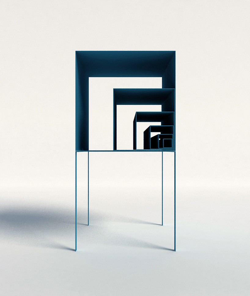 Fibonacci Shelf by Peng Wang
