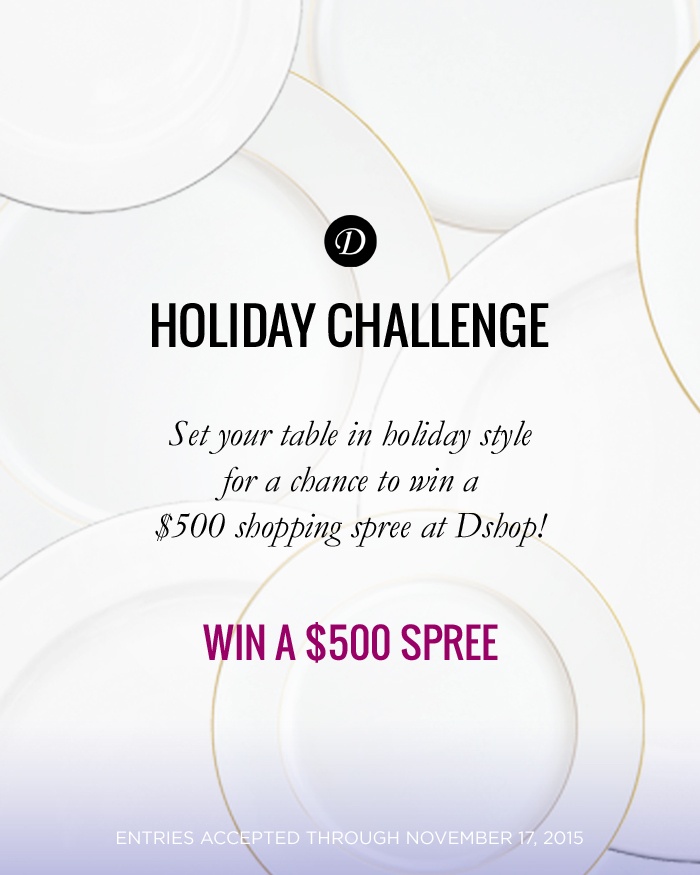 Holiday Table Challenge / Giveaway