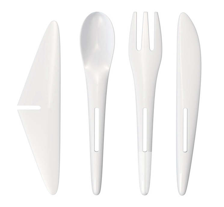 Air France cutlery set designed by Eugeni Quitllet