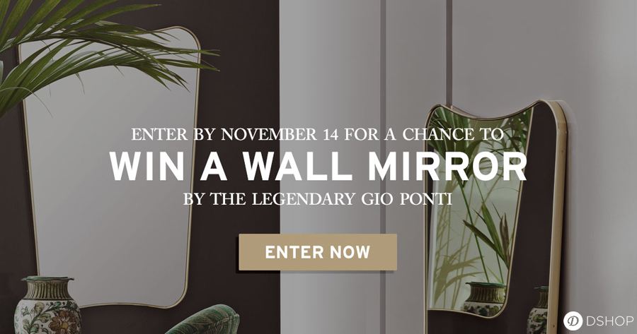 Gio Ponti Mirror Giveaway | Dshop + Dering Hall