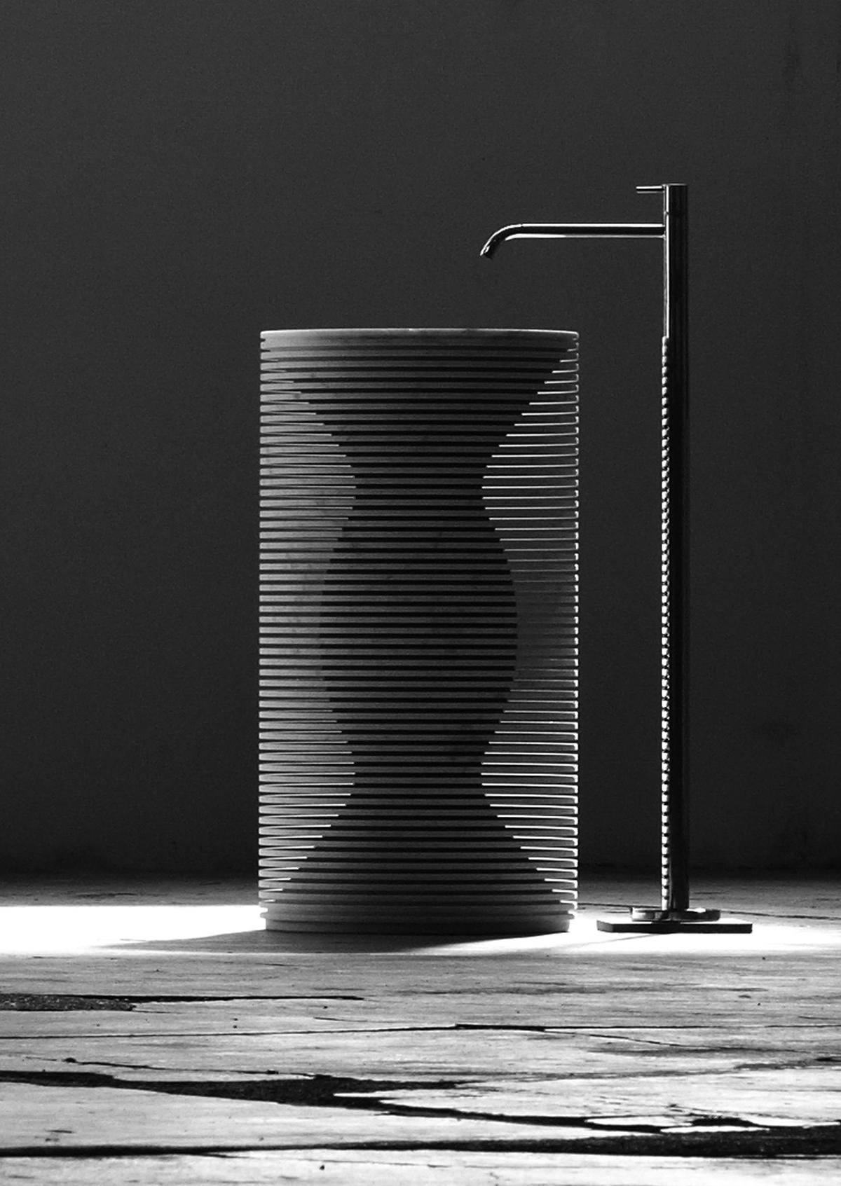Introverso Sink by Paolo Ulian for Antonio Lupi Design
