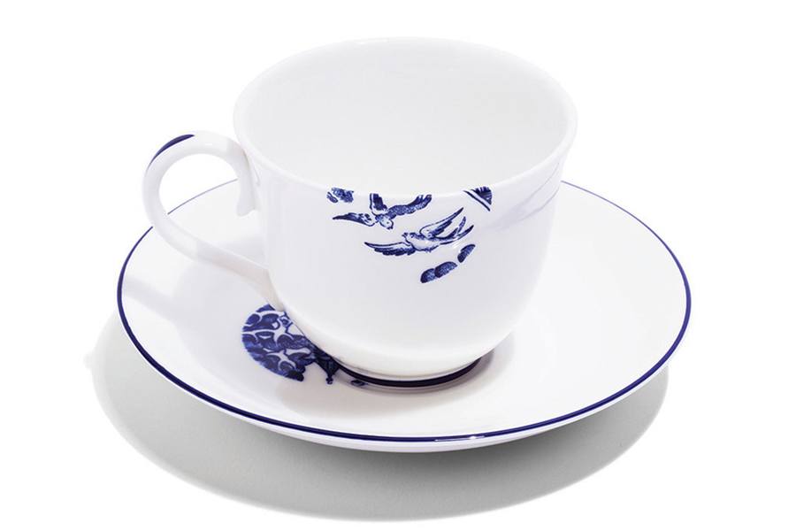 Willow Teacup & Saucer by Richard Brendon