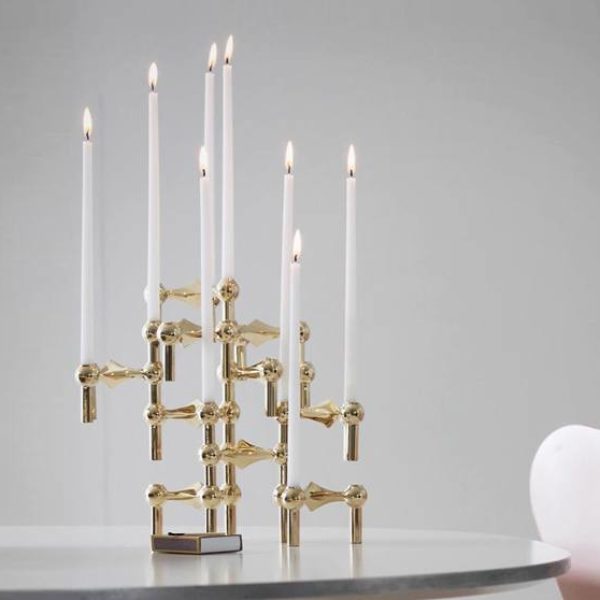 Iconic Stoff Candle Holders