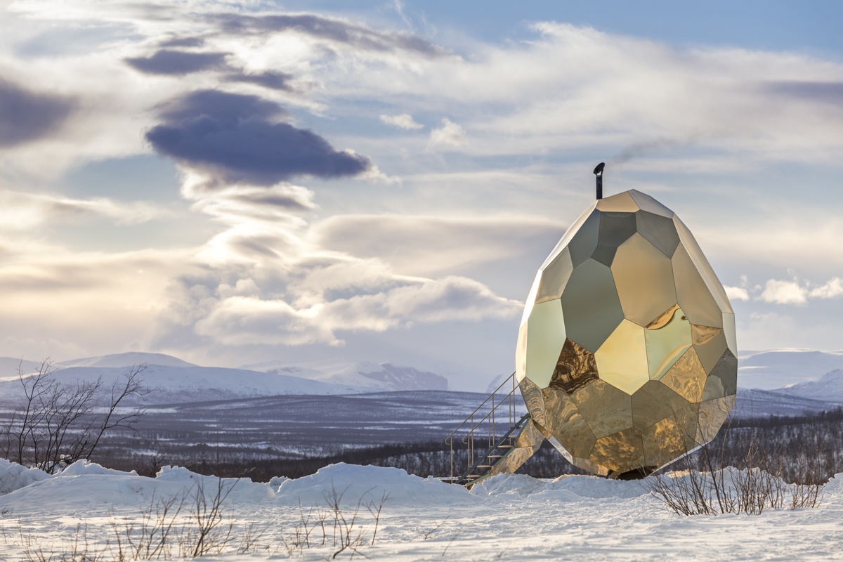 Solar Egg by Bigert & Bergström for Riksbyggen & Kiruna