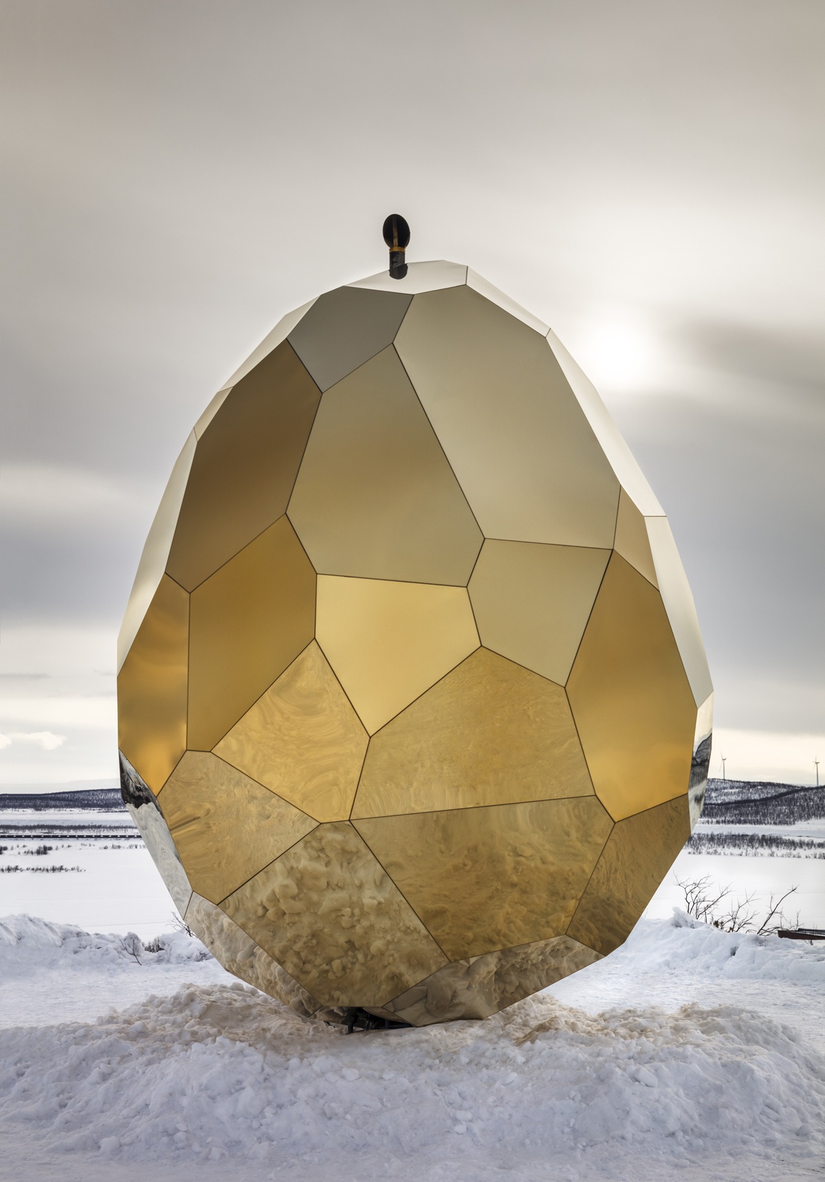 Solar Egg by Bigert & Bergström for Riksbyggen & Kiruna