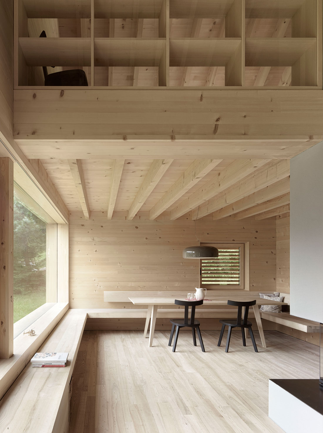 An Alpine Cabin by Innauer-Matt Architects