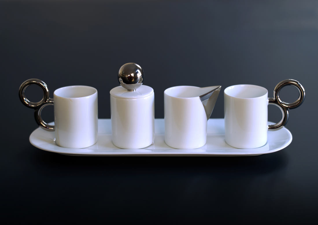 Manieriste Coffee Set by Patrick Knoch for Extranorm