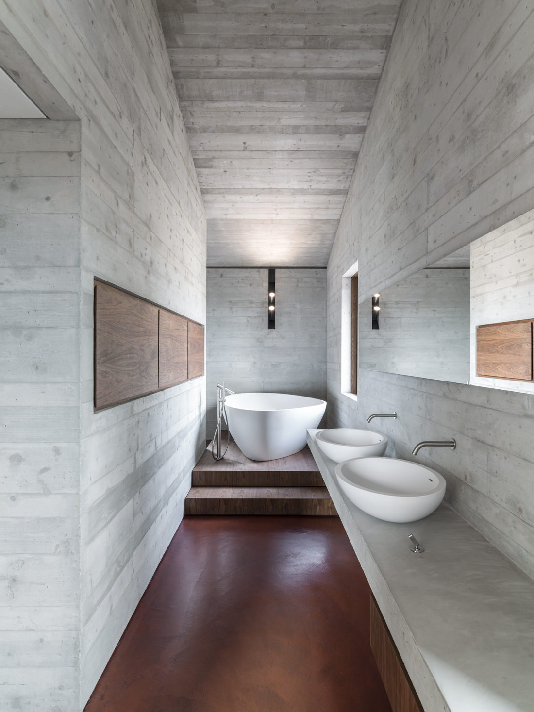 Cement Bathroom Design by GGA Architetti | DPAGES