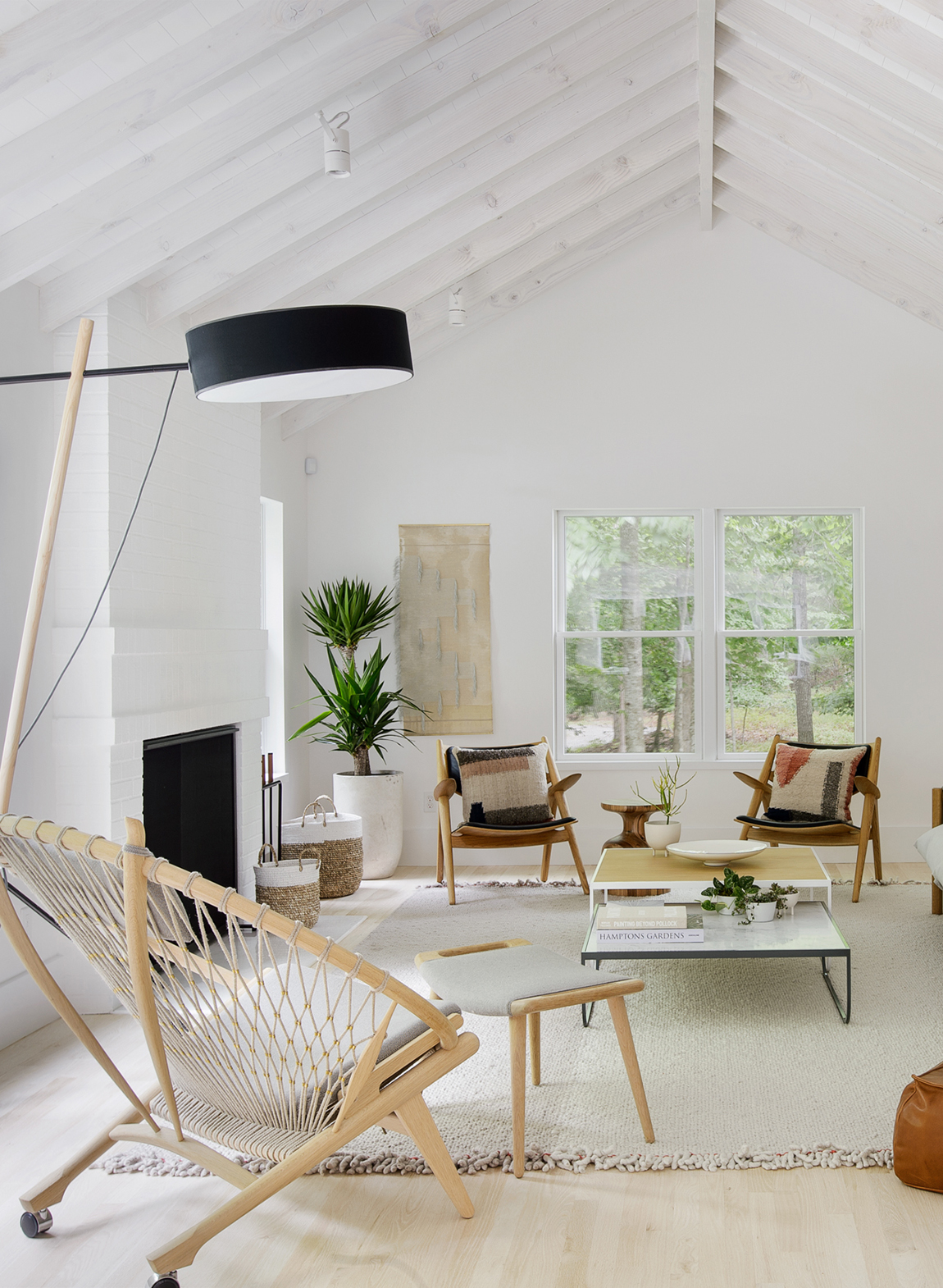 A Danish Modern Inspired Living Room