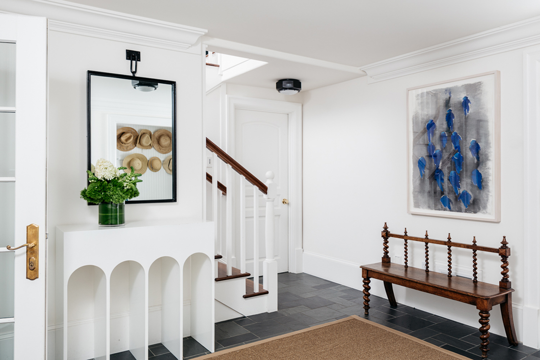 Contemporary Eclectic Foyer by Eche Martinez