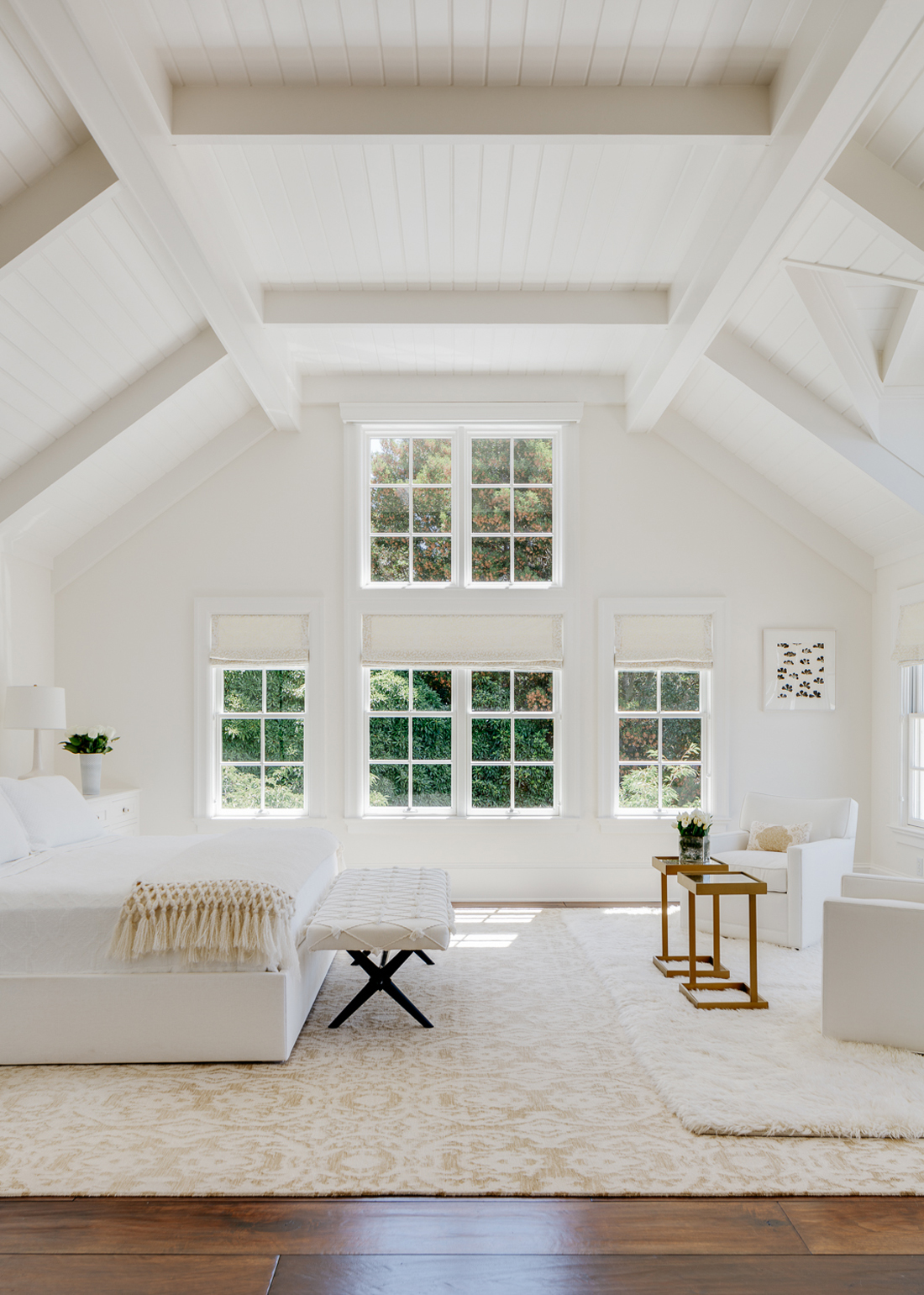 Timeless White Bedroom by Eche Martinez