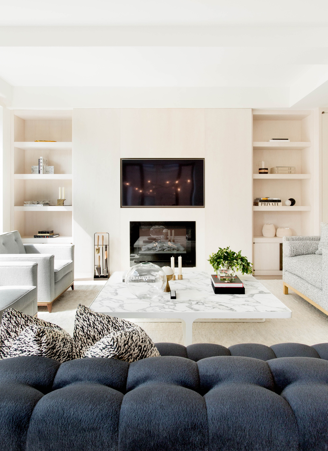 Contemporary High End Living Room by Tamara Magel