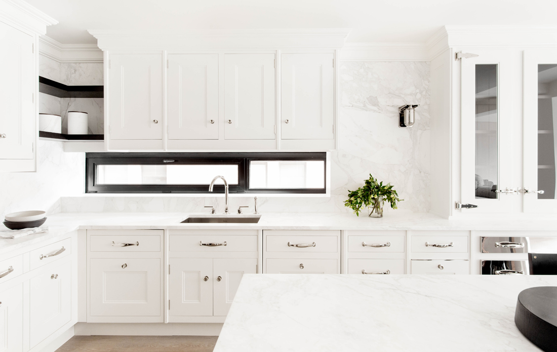 Timeless Monochrome Kitchen by Christopher Peacock