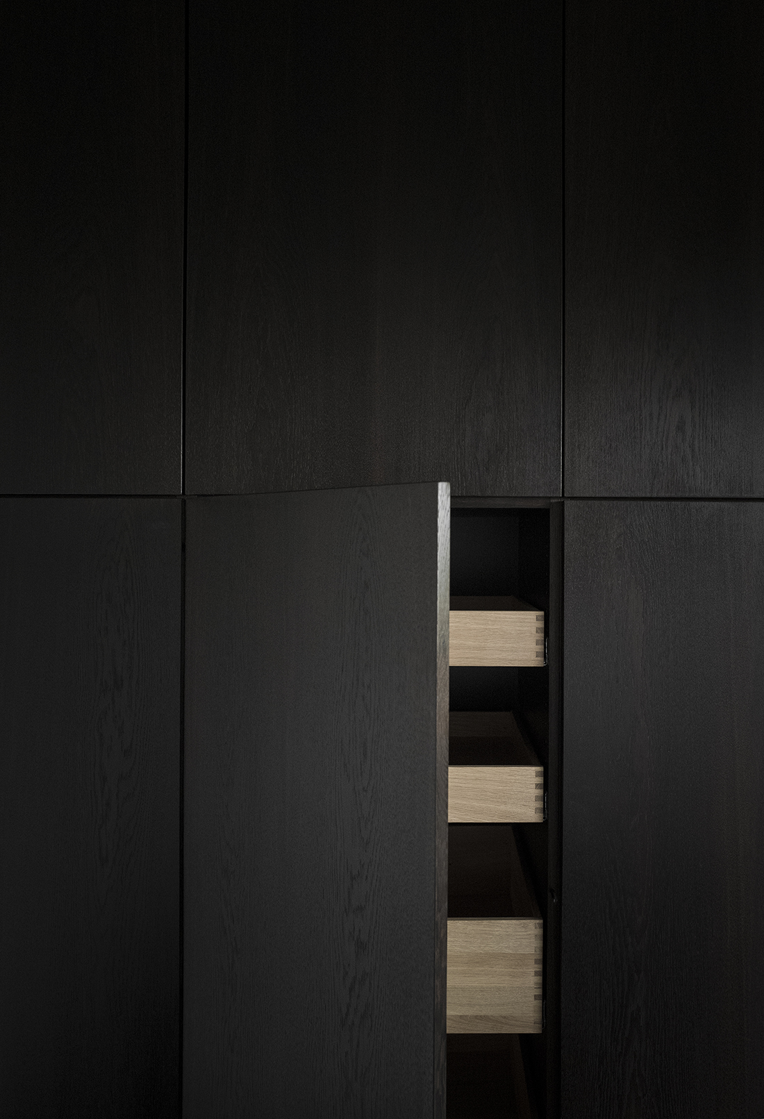 Custom Dark Wood Cabinets | DPAGES
