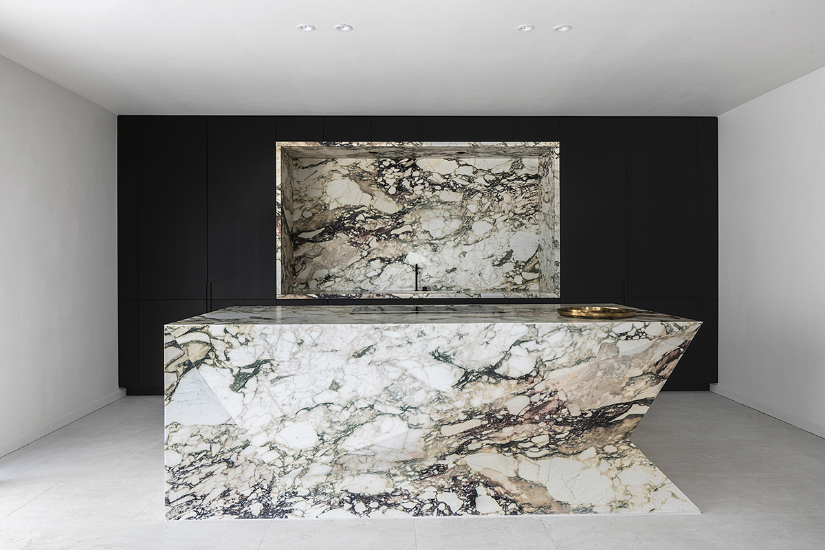 Bold Marble Kitchen by Dieter Vander Velpen Architects | DPAGES
