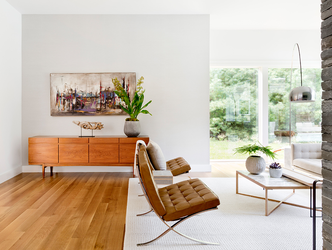 Mid-Century Inspired Living Room | DPAGES