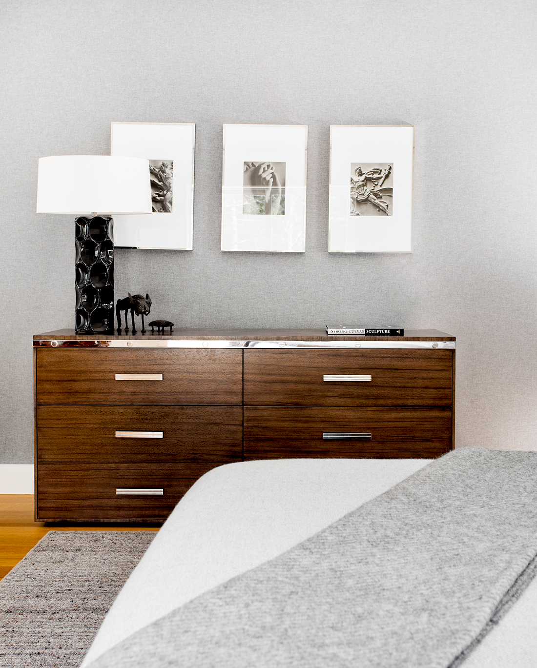 Masculine Monochrome Bedroom | DPAGES