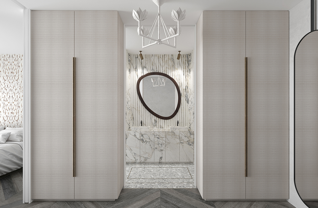 White Marble Bathroom by Studio Distil | DPAGES