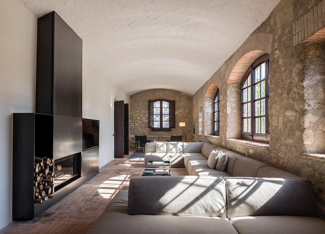 Rustic Modern Living Room by Francesc Rifé Studio | DPAGES