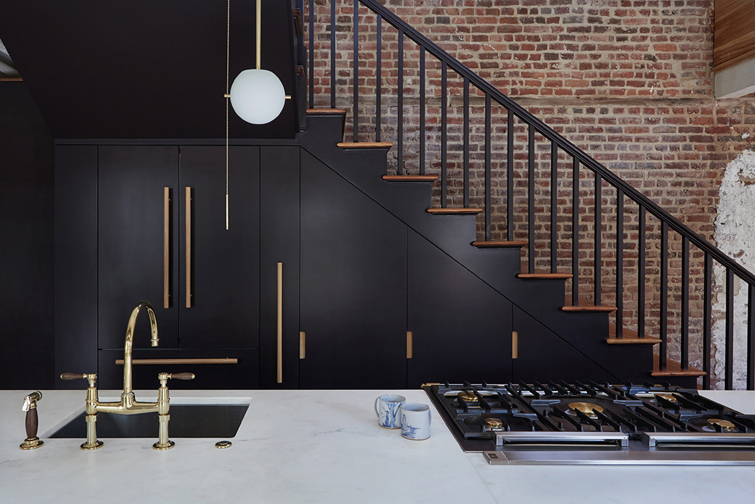 Black Kitchen Design by Workstead | DPAGES