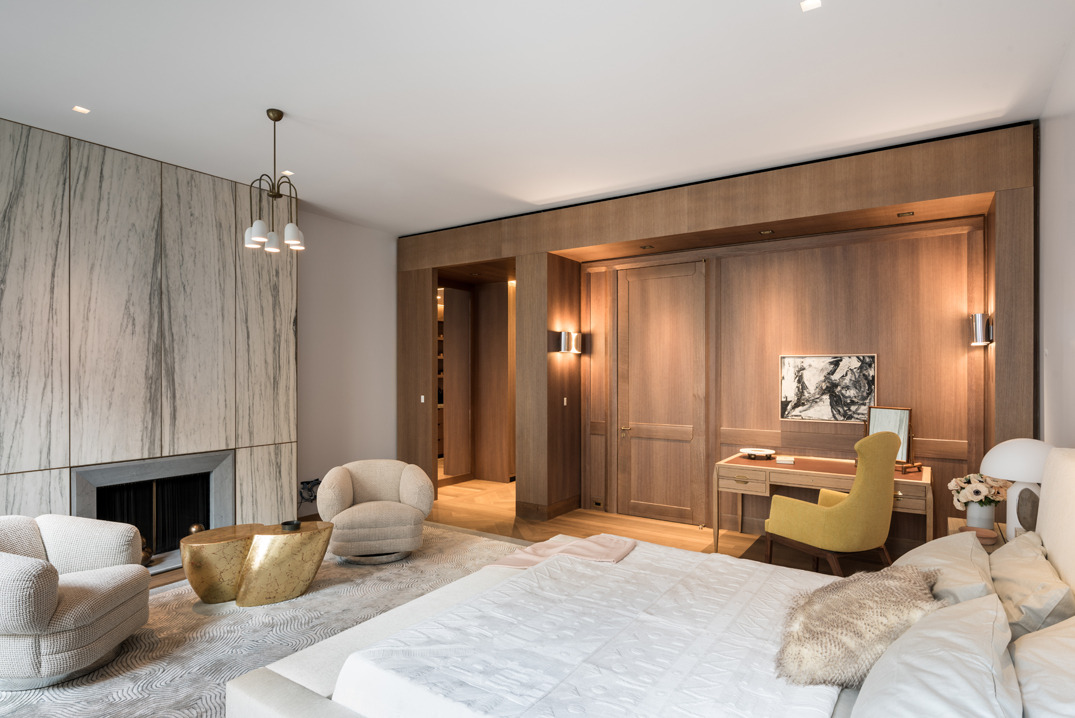 Luxury Master Bedroom by MKCA | DAPGES