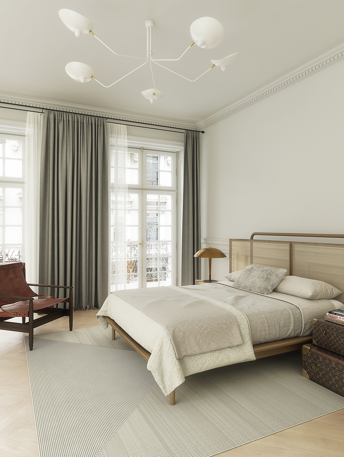 Eclectic European Bedroom | DPAGES