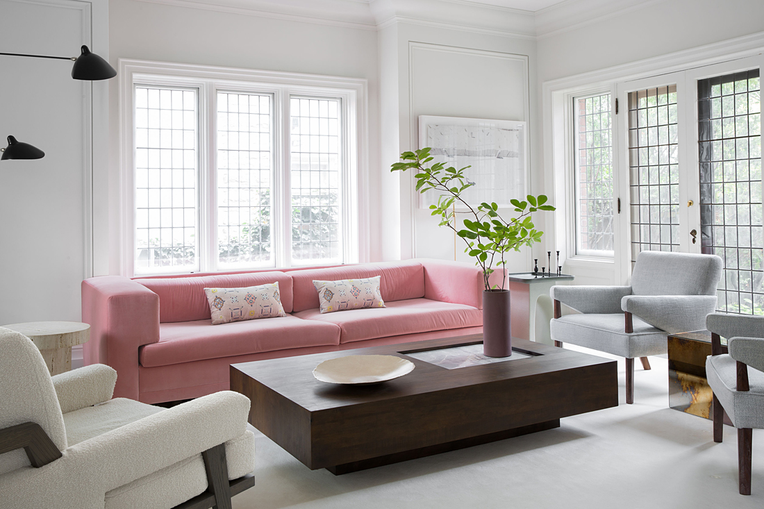 Pink Sofa Living Room | DPAGES