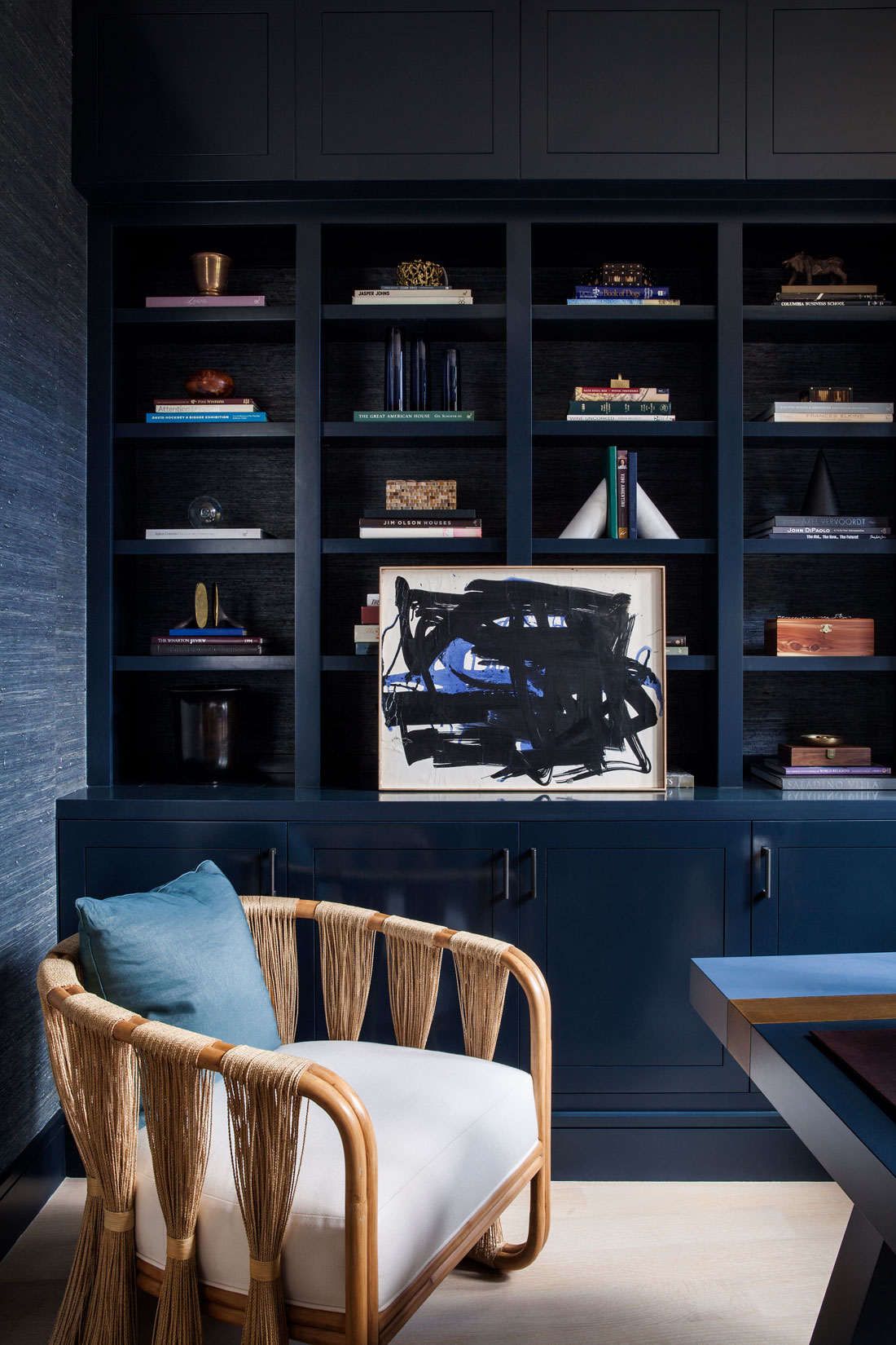 Navy Blue Home Office | DPAGES