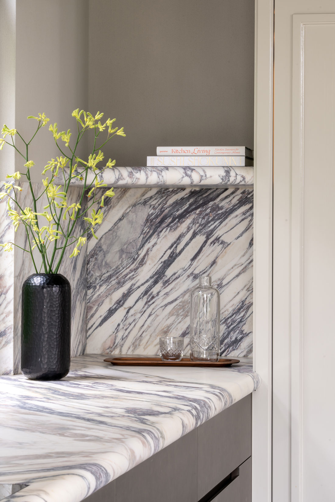 Custom Marble Shelving | Dpages