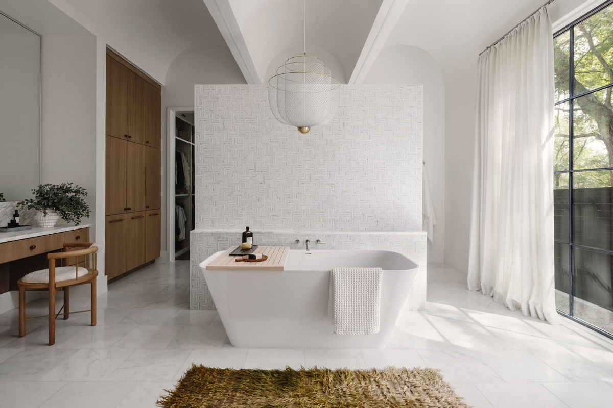 Large Luxury Bathroom by Ashby Collective | DPAGES
