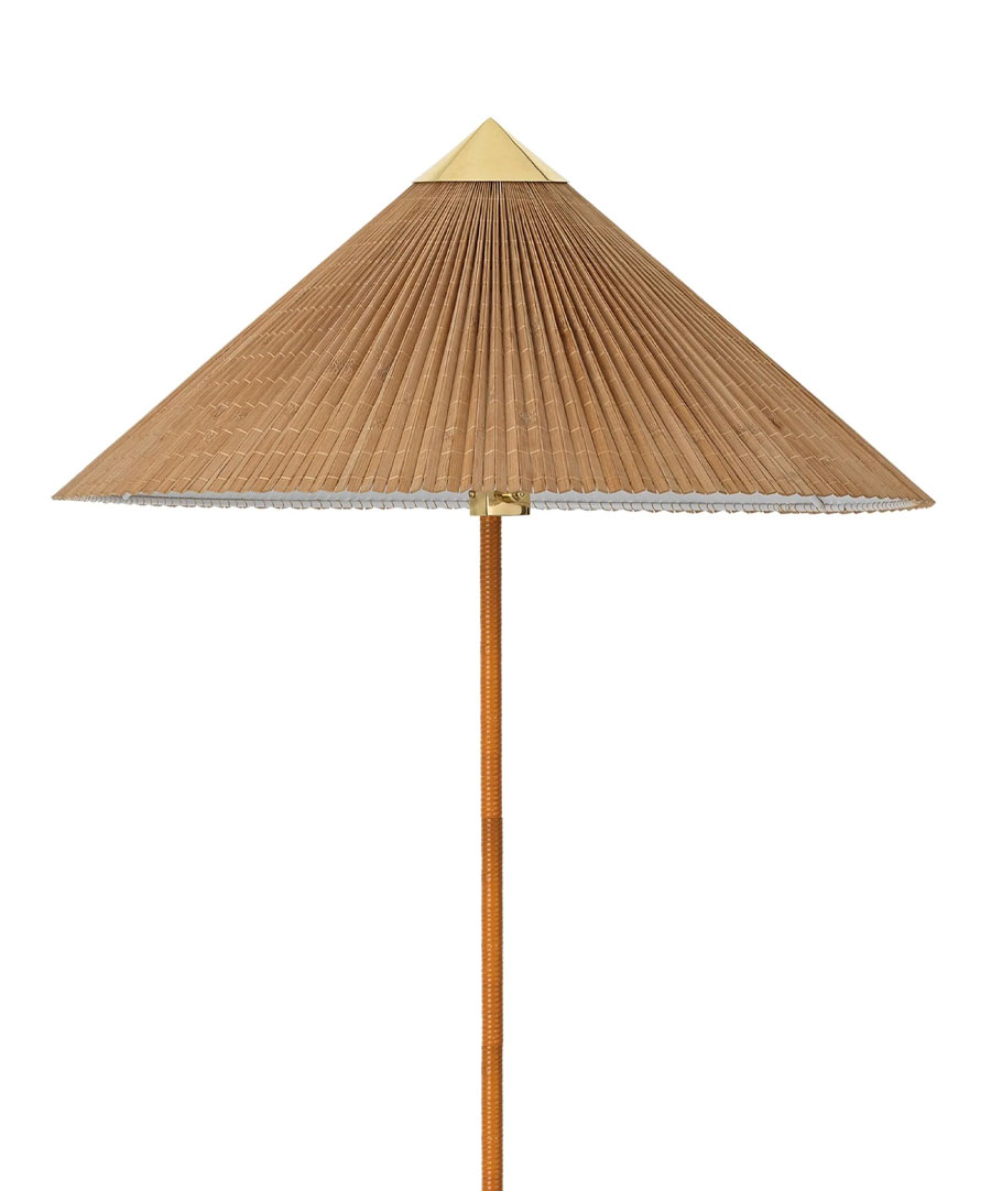 Gubi 9602 Floor Lamp With Bamboo Shade | DSHOP