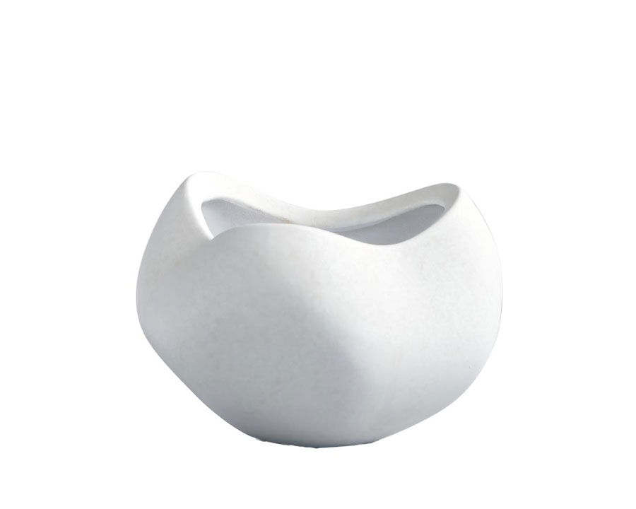 101 Copenhagen Curved Bowl, Bone White | DSHOP