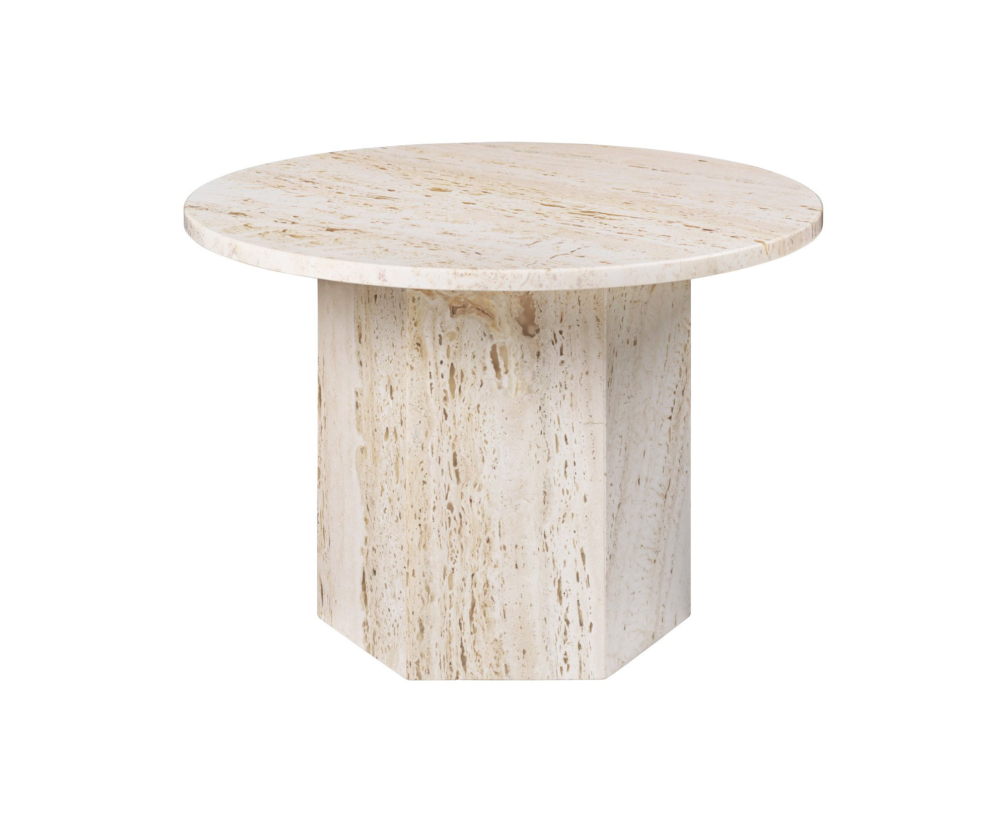 Gubi Travertine Coffee Table | DSHOP