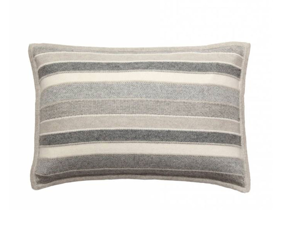 Rani Arabell Kent Stripe Jacquard Pillow | DSHOP