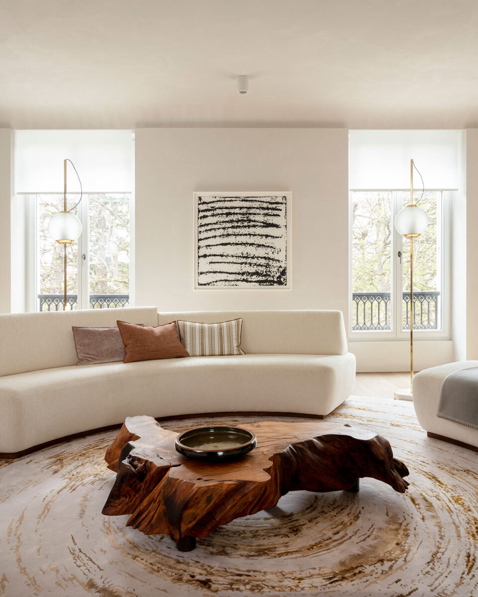 Parisian Living Room Design | DPAGES