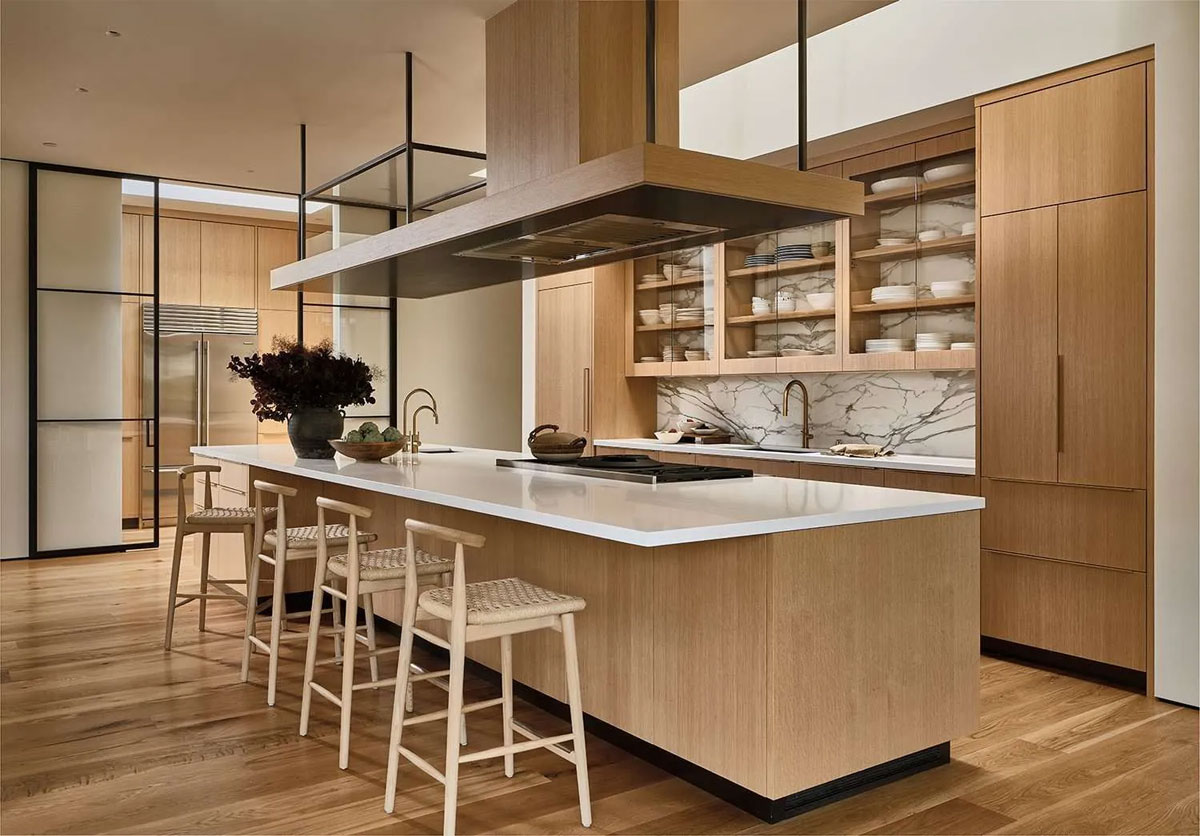 Contemporary Oak Kitchen by Momo Wong Design | DPAGES