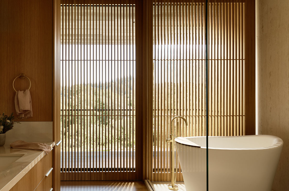 Bathroom with Louvered Wall | DPAGES