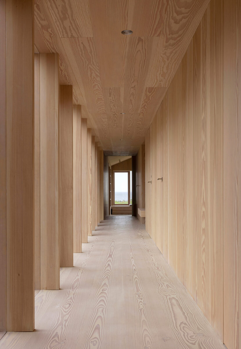 Wood Paneled Hallway | DPAGES