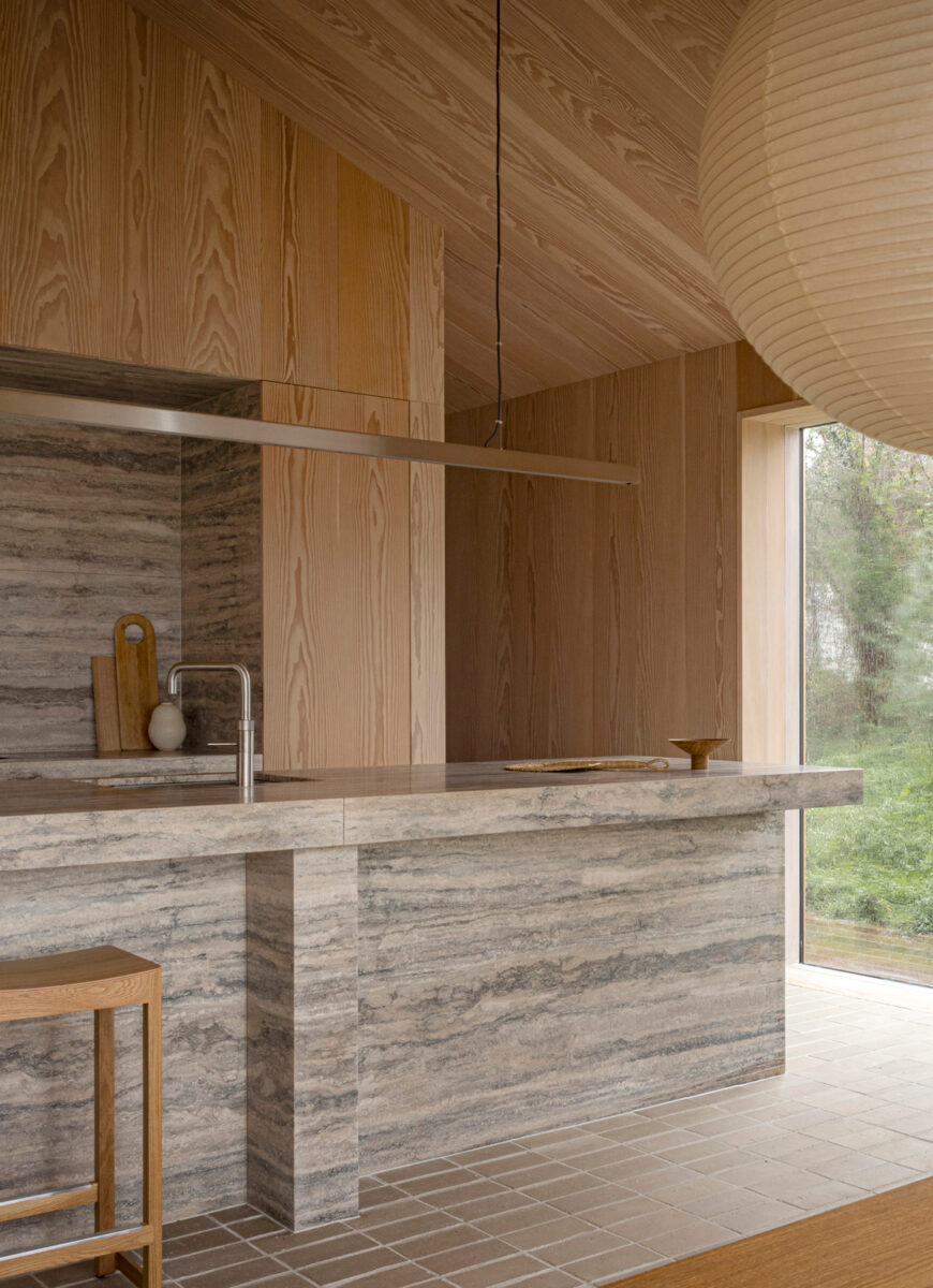 Wood Paneled Kitchen | DPAGES