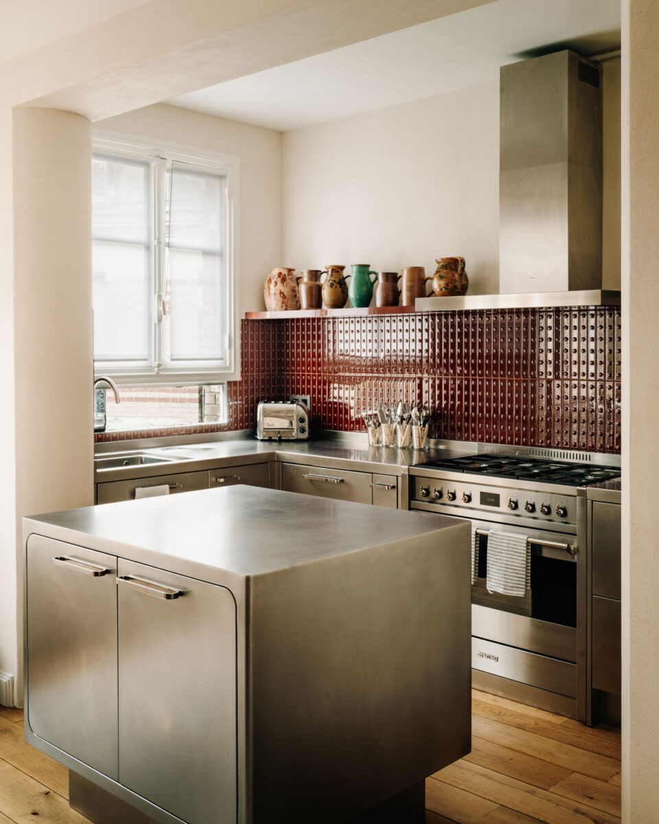 Small Stainless Steel Kitchen