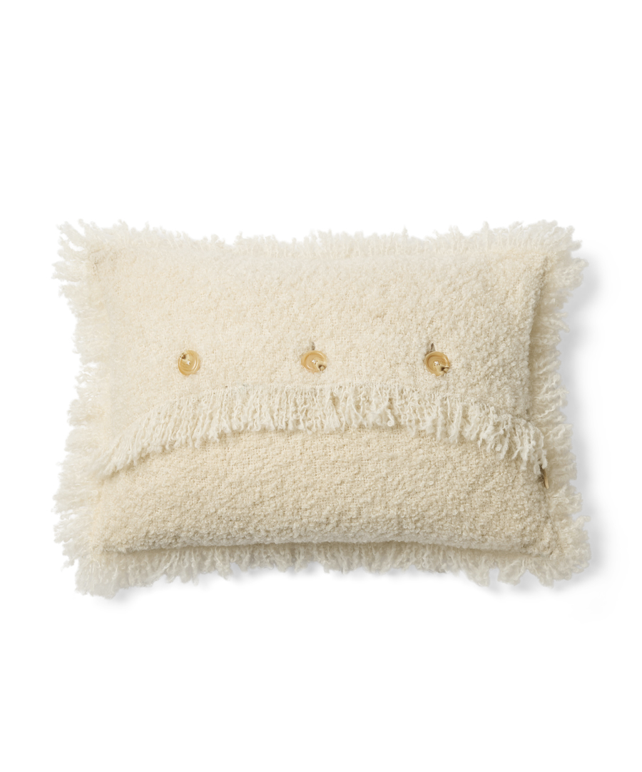 Cappelen Dimyr Ivory Wool Cushion | DSHOP