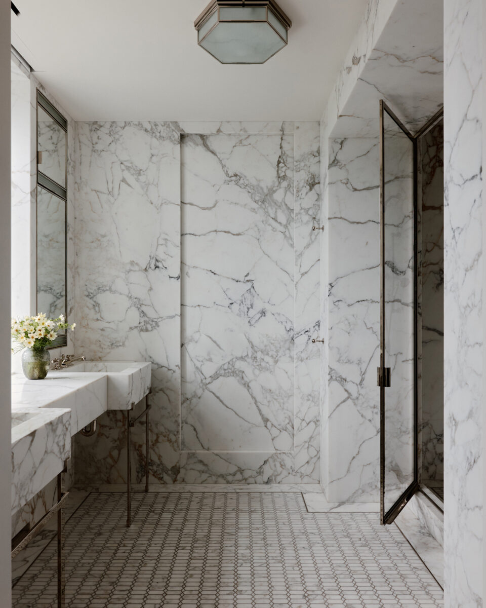White Marble Bathroom