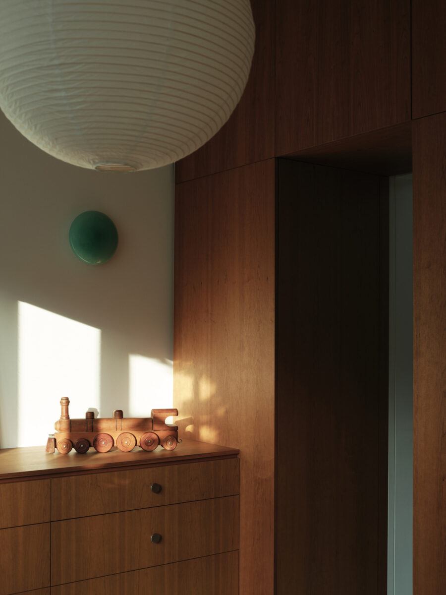 Wood Paneling Kids Room