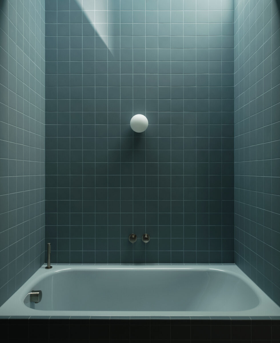 Blue Tile Bath