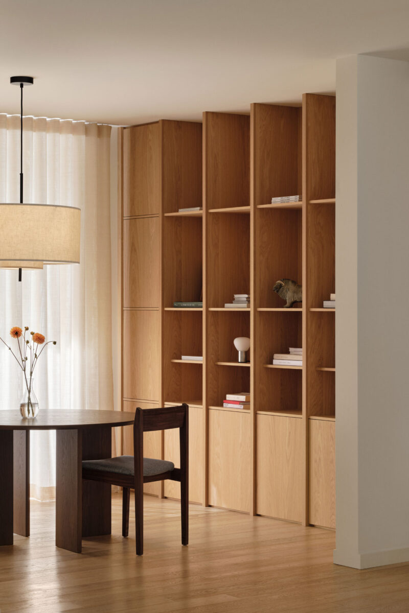 Modern Oak Built-Ins